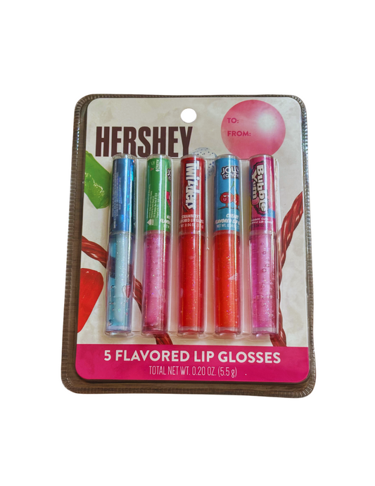 5 Flavored Lip Glosses